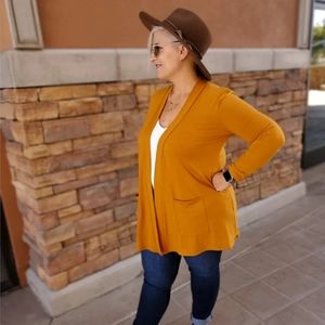 Mustard Cardigan